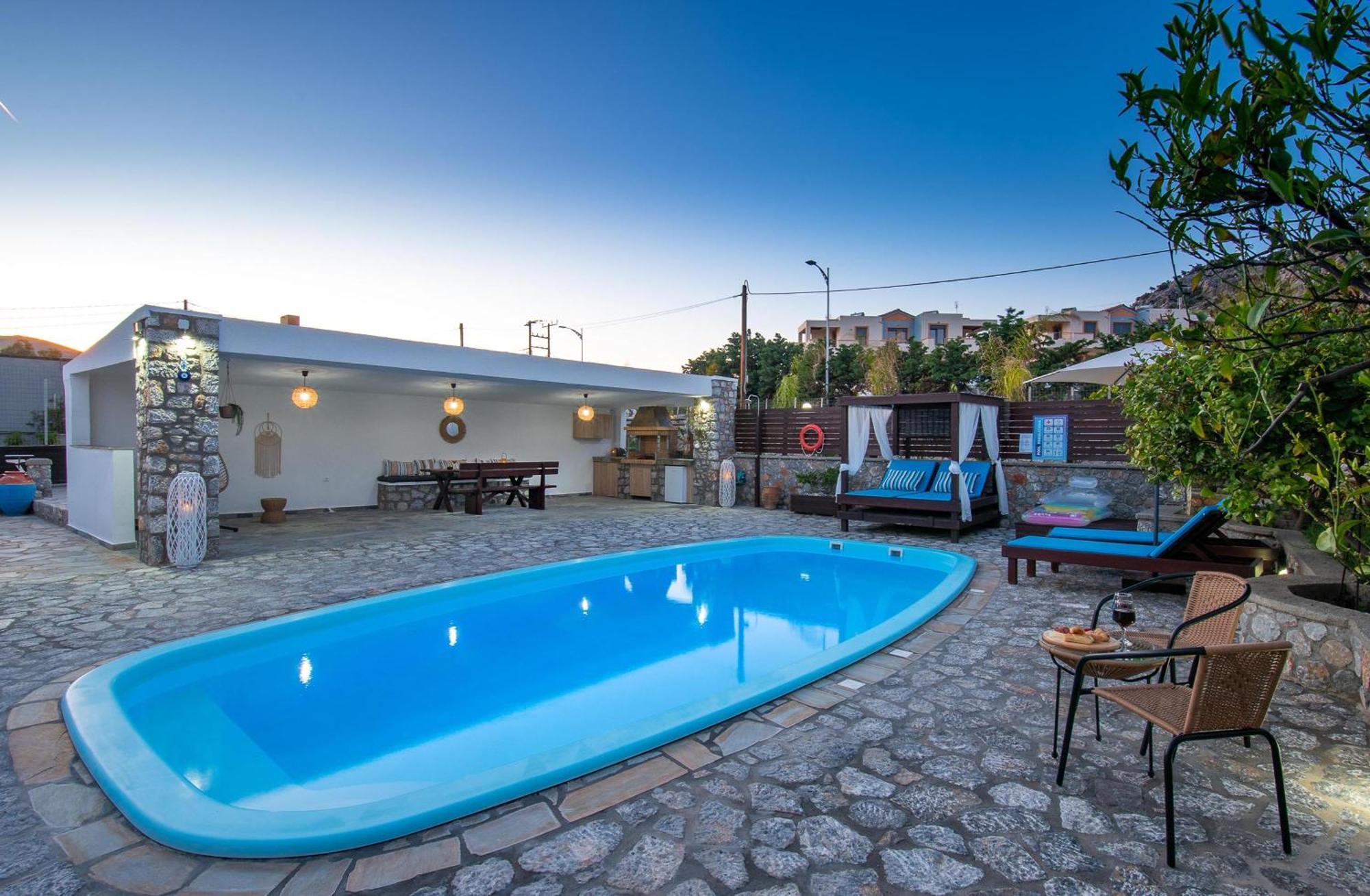 Maripaul Family Villa Lardos Exterior foto