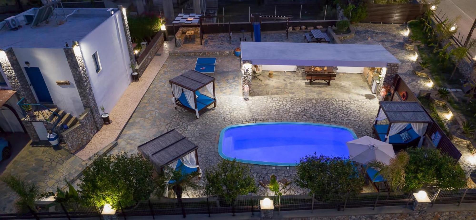 Maripaul Family Villa Lardos Exterior foto